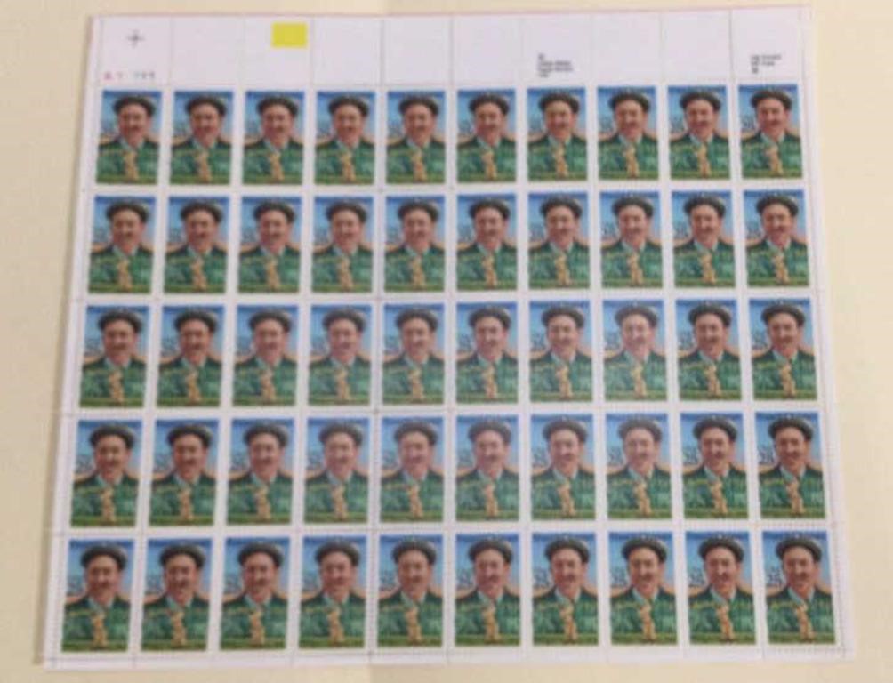 Sheet of. Golf Stamps TCG