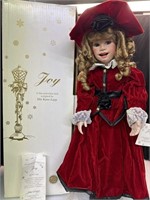 Hamilton Collection Joy Porcelain doll sculpted