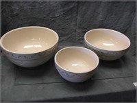 Ceramic Nesting Bowl Set