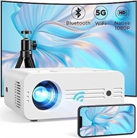 Smart WiFi Projector with Bluetooth