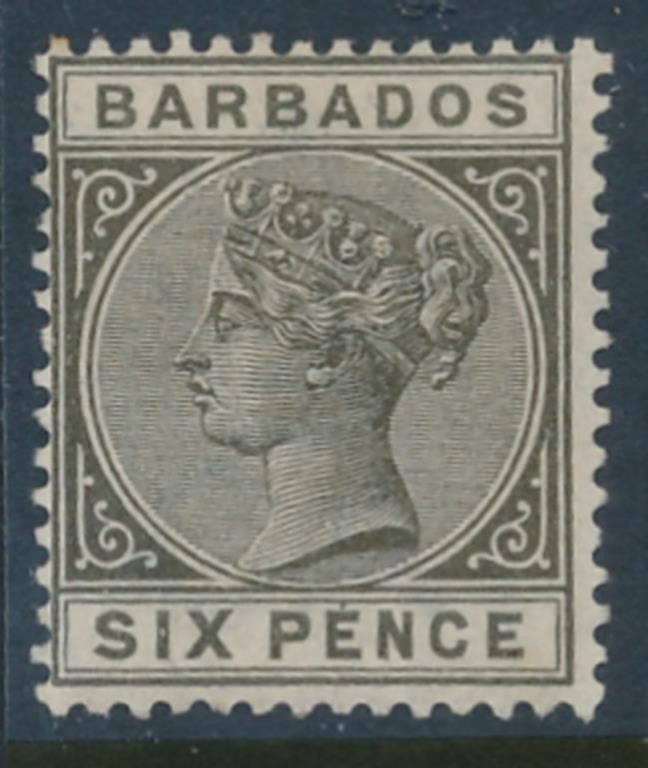 BARBADOS #66 MINT FINE-VF H