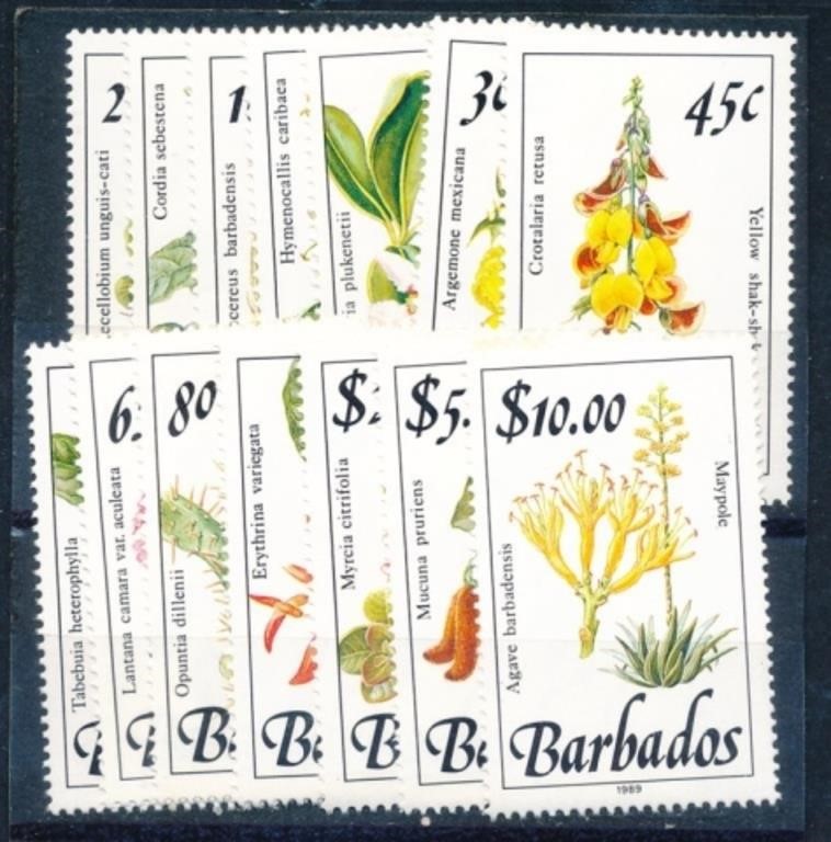 BARBADOS #753-762 & #764-768 MINT VF NH