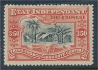 BELGIAN CONGO #29 MINT VF H