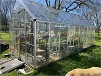 20FT X 8FT WIDE GREENHOUSE ON SKIDS