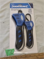 Rubber Strap Wrenches 2pk   NEW