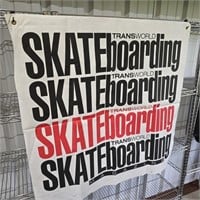 Trans World Skate Boarding Magazine Banner LARGE