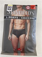 STANFIELDS MENS BRIEFS APPROX 5 PAIRS SIZE M