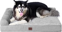 XXL Dog Bed 48x36 Inches  Memory Foam  Grey