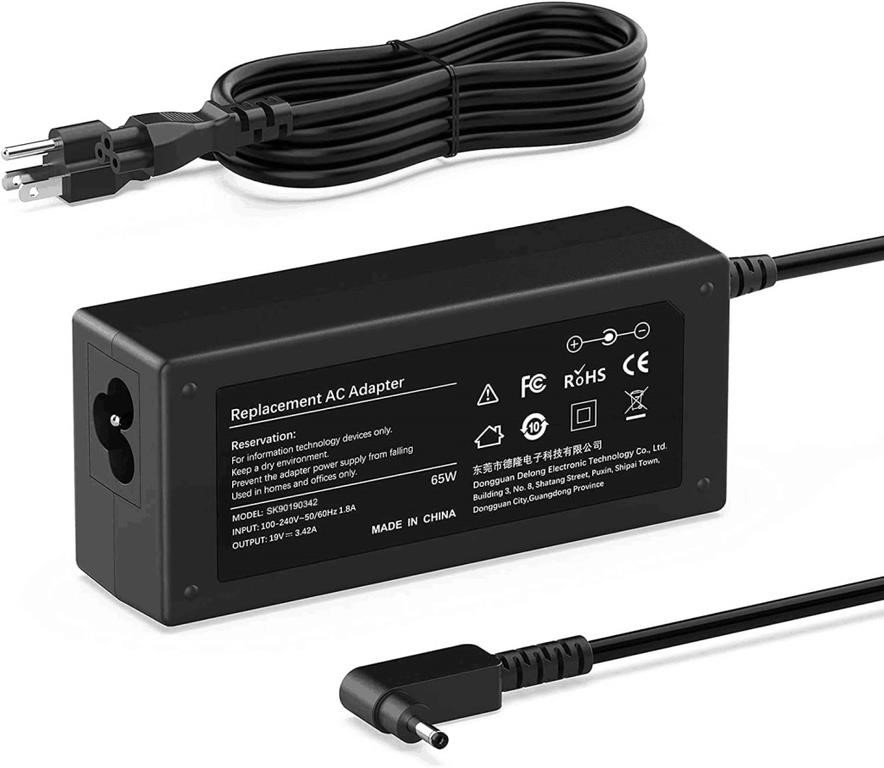 65W AC Adapter Charger for Acer Chromebook 11 13 1