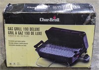 (X) Char Broil Gas Grill 190 Deluxe. New in Box