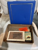 Vintage cigar bands box tobacco tin book