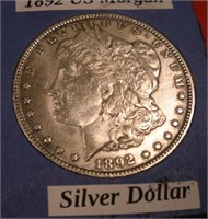 1892*O--US Morgan Silver Dollar