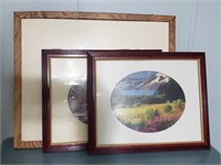 (3) Hanging Framed Photos