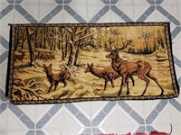 Nature Stag Scene Tapestry