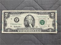 $2 Dollar Bill