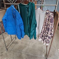 Clothing with Clothes Rack