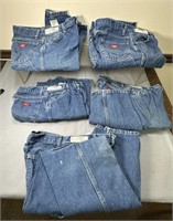 (5) 'Dickies' NEW Men's Work Jeans Size 30 x 30