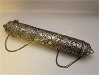 .800 SILVER BEDOUIN MESSAGE TUBE