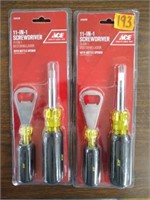 (2) ACE 11-in-1 Screwdriver w/ Bottle Opener