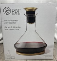 Rbt Wine Decanter (missing Base Coaster)