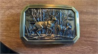 Limited edition, brass belt buckle