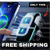 NEW Phone Holder Automatic Fast Wireless Charger