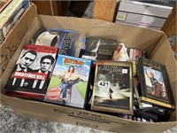 Box lot of DVD's