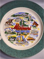 Missouri collector's plate