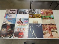 Lot of 16 Vintage Rock Records