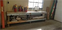 10-Foot Long Work Table