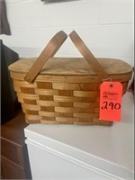 Vintage picnic basket