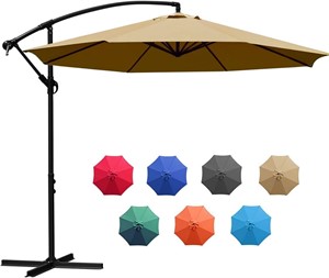 Sunnyglade 10Ft Patio Umbrella (Tan)