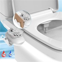 Toilet Seat Bidet Attachment hot and Cold Water