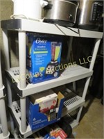 36" x 18" sturdy plastic shelving unit shelves