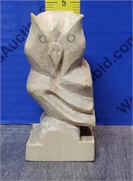 Handcarved Owl Figurine