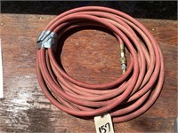 50’ AIR HOSE W/ QQUICK CONNECT FITTINGS