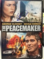 George Clooney/Nicole Kidman Signed Cover COA