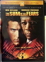 Morgan Freeman Signed Movie Cover with COA