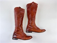 Frye Paige Leather Equestrian Riding Boots 7.5 B