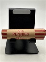 QTY 1 ROLL 50 UNSEARCHED WHEAT PENNIES CENTS