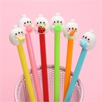 12 Pcs Kawaii Fruit Animal Pens x2