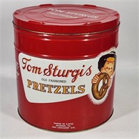 VINTAGE TOW STURGIS PRETZELS TIN