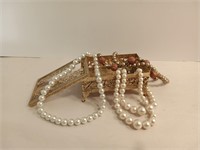 Jewelry w Brass Box