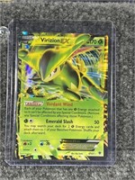 Virizion EX Hologram Pokemon Card