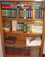 Wood Book Case with Adjustable Shelves