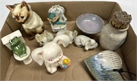 Assorted Stoneware and Ceramic Figures
