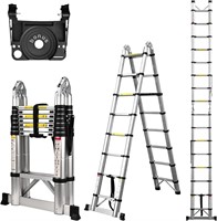 16.5 Ft Aluminum A Frame Telescoping Ladder