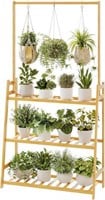 3 Tier Bamboo Plant Stand