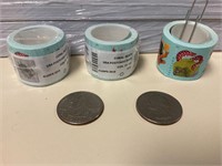 USA Stamps and (2) Coins