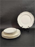 Vintage Homer Laughlin Virginia Rose Plate Set